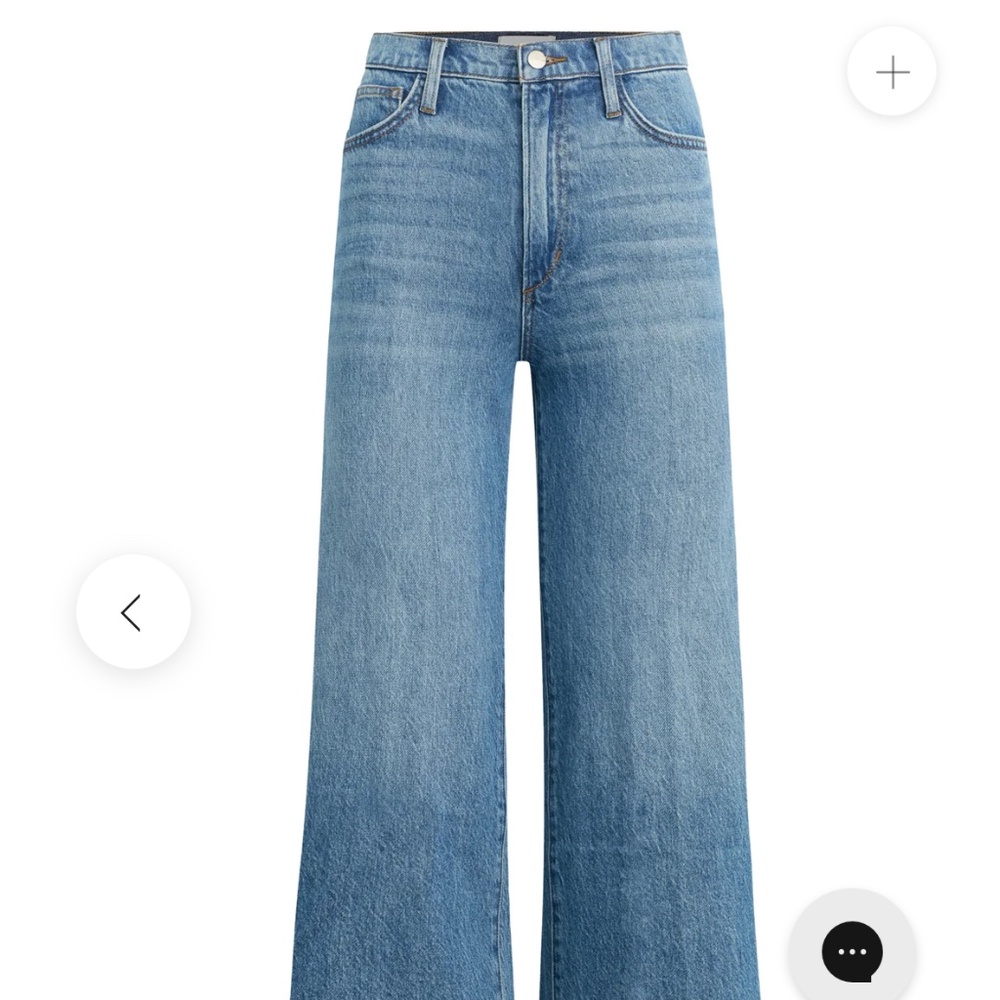 Joes Jeans Cropped wide leg jeans